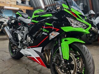 2022 Kawasaki ZX-6 Ninja, зелёный, 1190000 рублей, вид 1