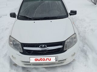 2012 Lada (ВАЗ) Granta I, белый, 300000 рублей, вид 1