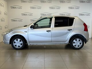 2014 Renault Sandero I, серебристый, 380000 рублей, вид 5
