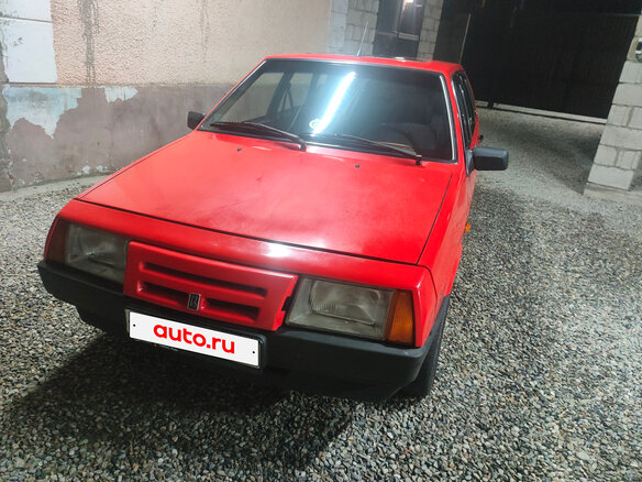 1992 Lada (ВАЗ) 2109, красный, 170000 рублей