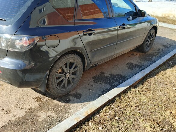 2007 Mazda 3 I (BK) Рестайлинг, чёрный, 500000 рублей - вид 1