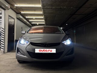 2014 Hyundai Elantra V (MD) Рестайлинг, серый, 840000 рублей, вид 1
