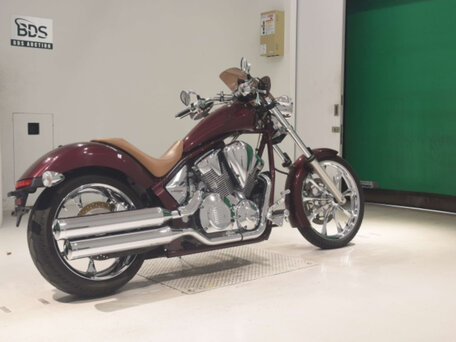 2010 Honda VT 1300CX Fury, пурпурный, 510000 рублей, вид 5