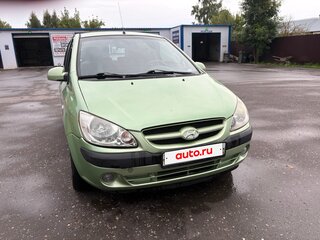 2007 Hyundai Getz I Рестайлинг, зелёный, 359000 рублей, вид 2