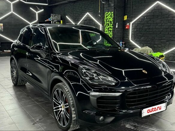 2014 Porsche Cayenne Diesel II Рестайлинг (958), чёрный - вид 10