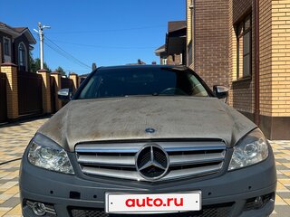 2008 Mercedes-Benz C-Класс 200 III (W204), чёрный, 615000 рублей, вид 2