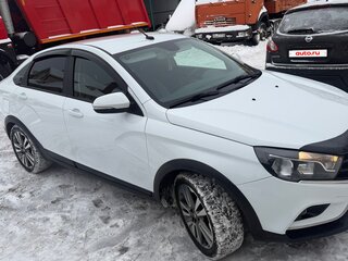 2019 Lada (ВАЗ) Vesta Cross I, белый, 900000 рублей, вид 2