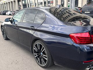 2014 BMW 5 серии 520d VI (F10/F11/F07) Рестайлинг, синий, 2200000 рублей, вид 3