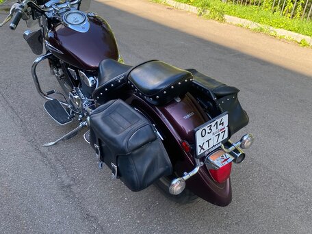 2007 Yamaha XVS1100, красный, 530000 рублей, вид 5