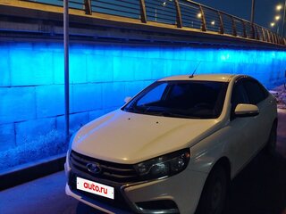 2019 Lada (ВАЗ) Vesta I, белый, 700000 рублей, вид 1