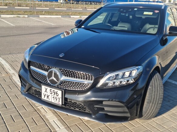 2018 Mercedes-Benz C-Класс 180 IV (W205), чёрный, 1999990 рублей - вид 1