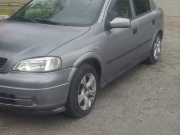 2003 Opel Astra G, серый, 365000 рублей - вид 9