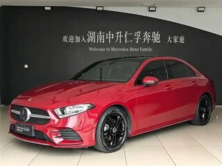 2022 Mercedes-Benz A-Класс 180 Long IV (W177) Рестайлинг, красный, 1582000 рублей, вид 1