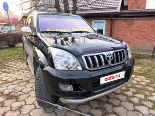 2004 Toyota Land Cruiser Prado 4-speed 120 Series, чёрный, 1999999 рублей, вид 2