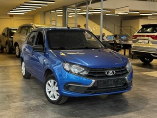 2021 Lada (ВАЗ) Granta I Рестайлинг, синий, 585000 рублей, вид 3