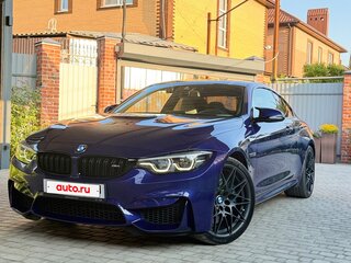 2020 BMW M4 Competition Package F82/F83 Рестайлинг, синий, 6300000 рублей, вид 1