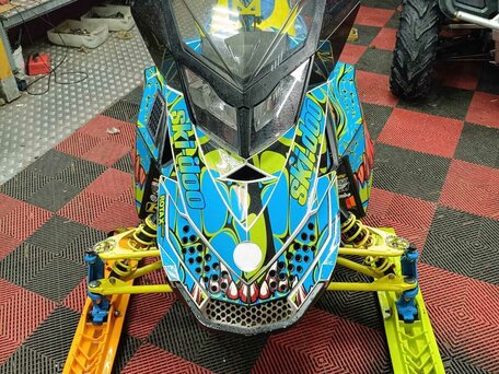 2012 BRP Ski-Doo Summit 800, голубой, 550000 рублей, вид 1