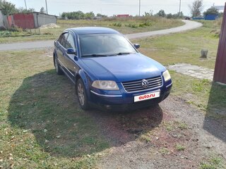 2001 Volkswagen Passat B5 Рестайлинг, синий, 450000 рублей, вид 1