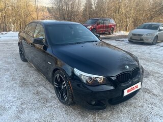 2009 BMW 5 серии 535xi V (E60/E61) Рестайлинг, чёрный, 1050000 рублей, вид 3