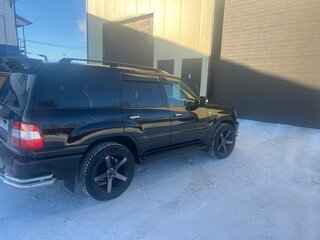 2003 Toyota Land Cruiser 100 Series Рестайлинг 1, чёрный, 3000000 рублей, вид 2