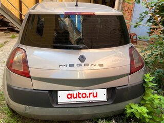 2004 Renault Megane II, серебристый, 265000 рублей, вид 3