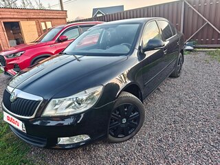 2013 Skoda Octavia II (A5) Рестайлинг, чёрный, 890000 рублей, вид 2