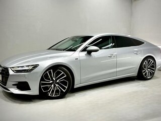 2018 Audi A7 50 TDI II (4K), серый, 5850000 рублей, вид 3