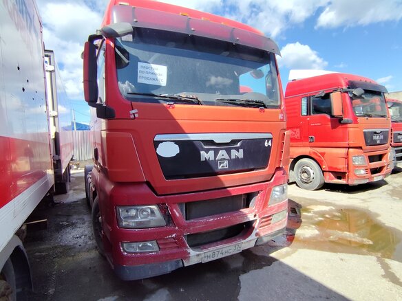 2011 MAN TGX, красный, 2054000 рублей - вид 3