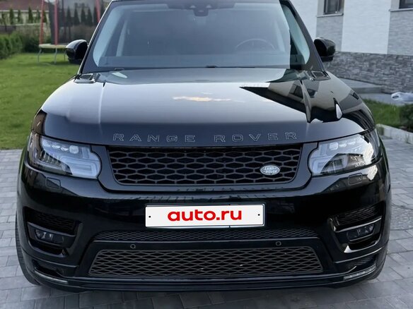 2017 Land Rover Range Rover Sport II, чёрный, 4450000 рублей