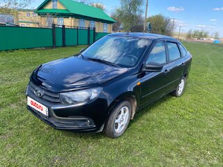 2019 Lada (ВАЗ) Granta I Рестайлинг, чёрный, 430000 рублей, вид 1