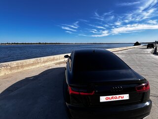 2014 Audi A6 IV (C7) Рестайлинг, чёрный, 1600000 рублей, вид 2