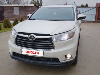 2014 Toyota Highlander III (XU50), белый, 2950000 рублей, вид 2