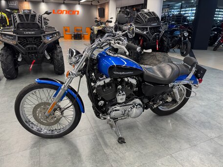 2003 Harley-Davidson Sportster 1200, синий, 715000 рублей, вид 5