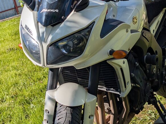 2012 Yamaha FZ1, белый - вид 12