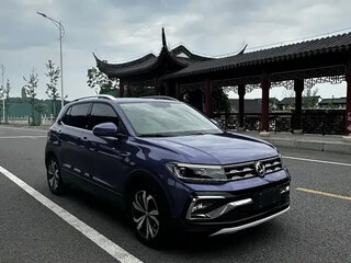 2023 Volkswagen T-Cross I (China Market), фиолетовый, 1425001 рублей, вид 5