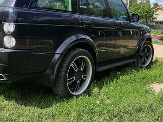 2008 Land Rover Range Rover Supercharged III Рестайлинг, синий, 1250000 рублей, вид 4
