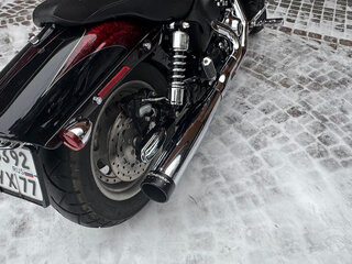 2009 Harley-Davidson Fat Bob, чёрный, 1040000 рублей, вид 5