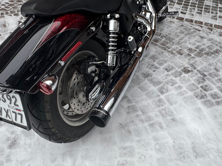 2009 Harley-Davidson Fat Bob, чёрный, 1040000 рублей, вид 5