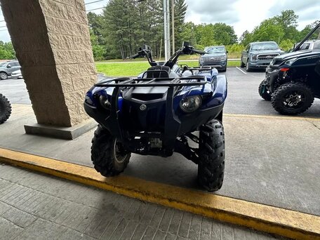 2011 Yamaha Grizzly 550, синий, 1123000 рублей, вид 4