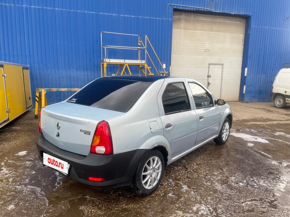 2007 Renault Logan I, серый, 260000 рублей - вид 3