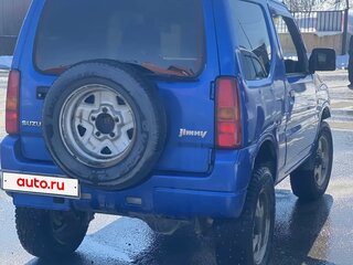 2007 Suzuki Jimny Kei car III Рестайлинг 1, синий, 730000 рублей, вид 5