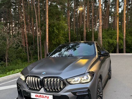 2021 BMW X6 30d III (G06), серый, 7200000 рублей, вид 3