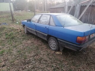 1987 Audi 100 III (C3), синий, 230000 рублей, вид 3