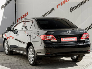 2012 Toyota Corolla X (E140, E150) Рестайлинг, чёрный, 955000 рублей, вид 4
