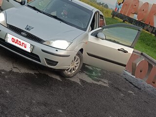 2003 Ford Focus I Рестайлинг, серебристый, 270000 рублей, вид 4