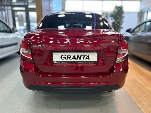 2026 Lada (ВАЗ) Granta I Рестайлинг, красный, 1208000 рублей - вид 3