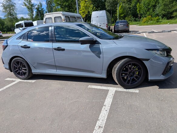 2018 Honda Civic X, серый, 1550000 рублей - вид 1