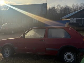 1991 Volkswagen Golf KAT II, красный, 125000 рублей, вид 5