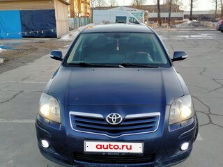 2008 Toyota Avensis II Рестайлинг, синий, 599000 рублей, вид 2