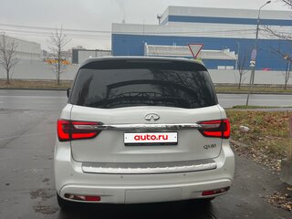 2018 Infiniti QX80 I Рестайлинг 2, белый, 3700000 рублей, вид 3